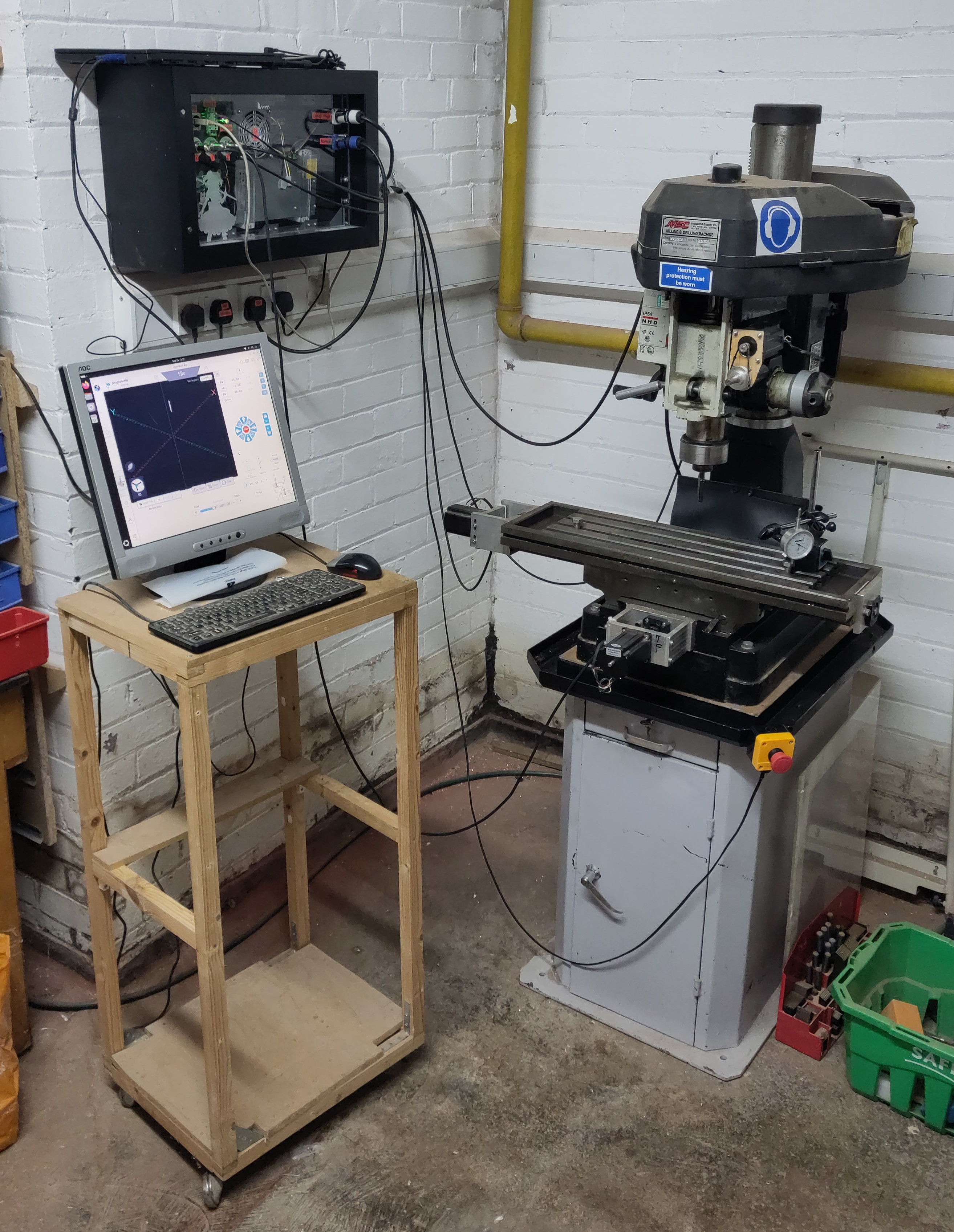Komachi CNC mill overview
